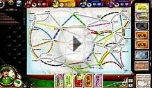 Ticket to Ride Online - gameplay